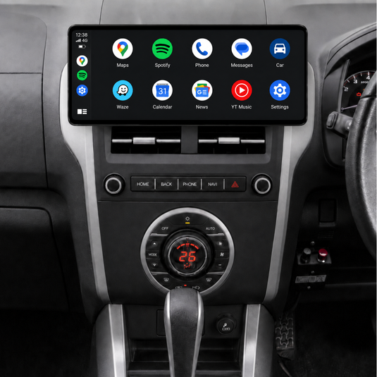 Holden Colorado (MyLink Compatible) 12.3" HD Large Screen (2012-2016) Plug & Play Head Unit Upgrade Kit: Car Radio with Wireless & Wired Apple CarPlay & Android Auto