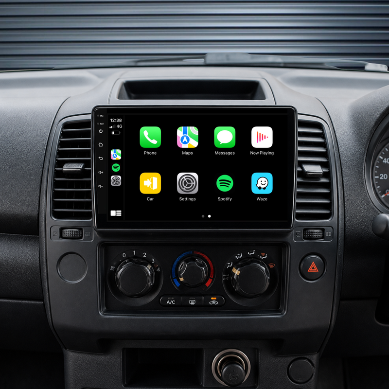 Load image into Gallery viewer, Nissan Navara / D40 (2006-2012) Plug &amp; Play Head Unit Upgrade Kit: Car Radio with Wireless &amp; Wired Apple CarPlay &amp; Android Auto
