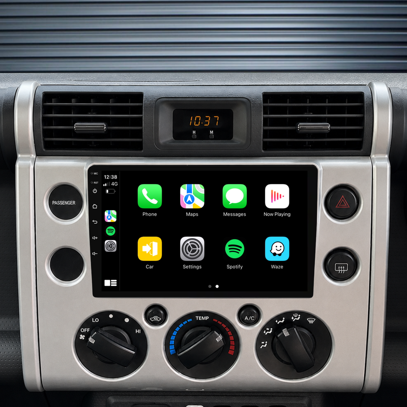 Load image into Gallery viewer, Toyota FJ CRUISER (2007-2015) Plug &amp; Play Head Unit Upgrade Kit: Car Radio with Wireless &amp; Wired Apple CarPlay &amp; Android Auto

