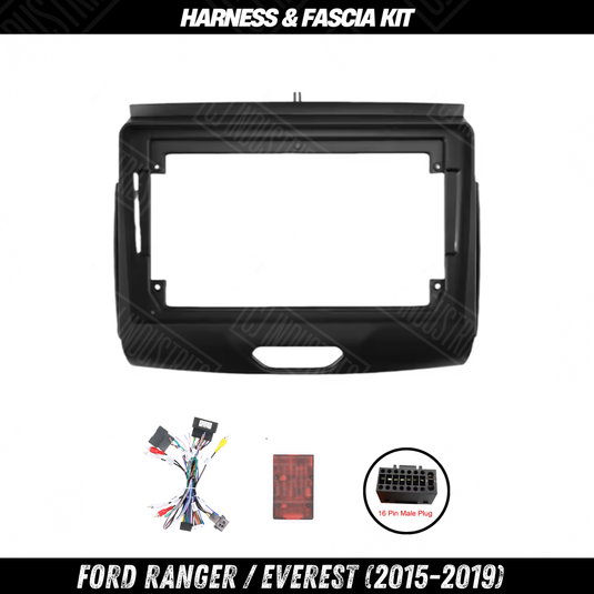 Ford Ranger / Everest (2015-2019)  Harness & Fascia Kit