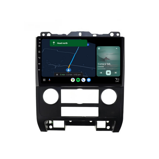 thumbnail image 2 of 9.7" Android 13 Car Stereo Radio For Ford Escape 2007-2012, Carplay Android Auto DSP Radio With GPS Bluetooth WiFi FM, Backup Camera 2 of 10