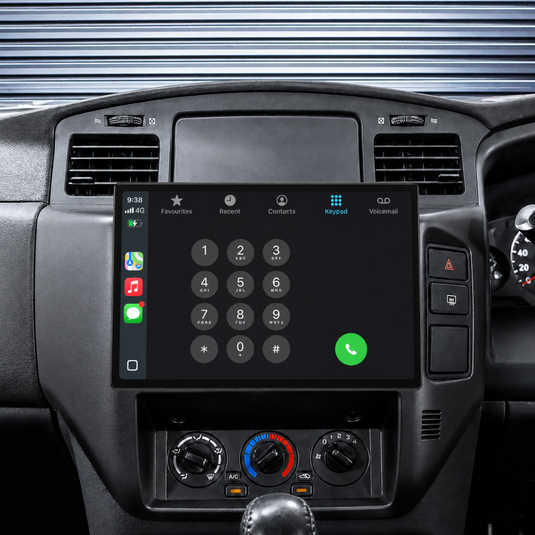 Nissan GU Patrol 13.1" HD Screen (2004-2016) Plug & Play Head Unit Upgrade Kit: Car Radio with Wireless & Wired Apple CarPlay & Android Auto