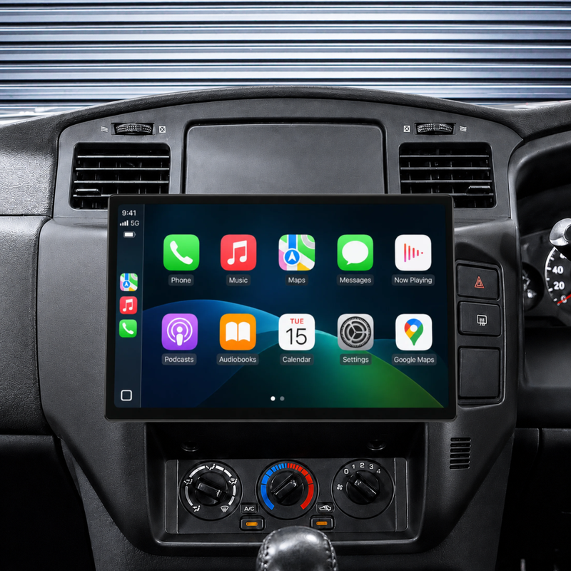 Load image into Gallery viewer, Nissan GU Patrol 13.1" HD Screen (2004-2016) Plug &amp; Play Head Unit Upgrade Kit: Car Radio with Wireless &amp; Wired Apple CarPlay &amp; Android Auto
