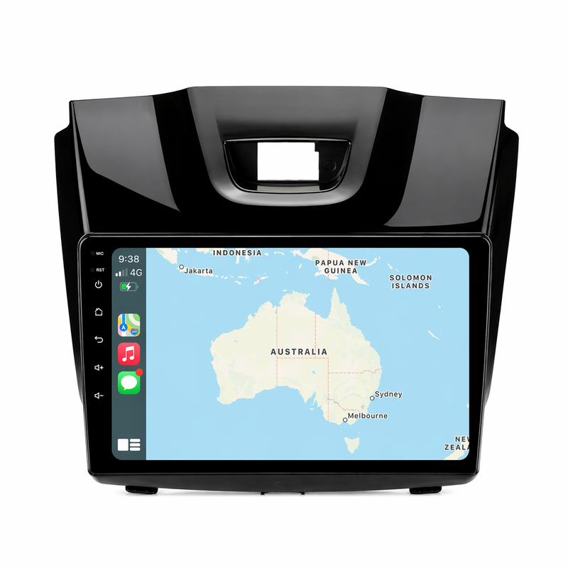 Load image into Gallery viewer, Holden Colorado GLOSS PIANO BLACK (2012-2016) Plug &amp; Play Head Unit Upgrade Kit: Car Radio with Wireless &amp; Wired Apple CarPlay &amp; Android Auto (MyLink Compatible)
