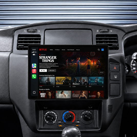 Nissan GU Patrol 13.1" HD Screen (2004-2016) Plug & Play Head Unit Upgrade Kit: Car Radio with Wireless & Wired Apple CarPlay & Android Auto