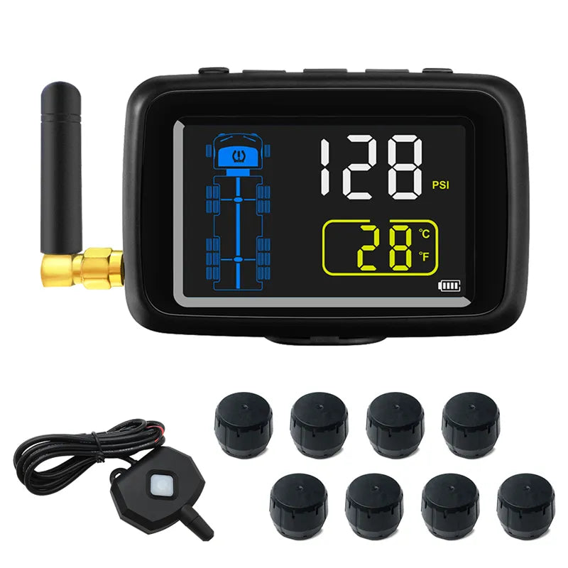 Load image into Gallery viewer, Tyre Pressure Monitoring System (TPMS) - 8 Sensor (with Monitor)
