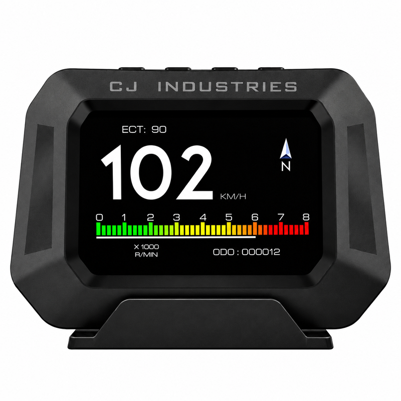 Load image into Gallery viewer, CJ INDUSTRIES Universal Car Head Up Display (HUD) System – GPS Speedometer Windshield Projection Screen for 4WD Truck Caravan &amp; Touring Vehicles
