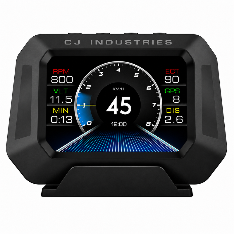 Load image into Gallery viewer, CJ INDUSTRIES Universal Car Head Up Display (HUD) System – GPS Speedometer Windshield Projection Screen for 4WD Truck Caravan &amp; Touring Vehicles
