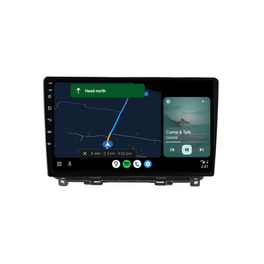 Honda Fit (2021-2023) Plug & Play Head Unit Upgrade Kit: Car Radio with Wireless & Wired Apple CarPlay & Android Auto