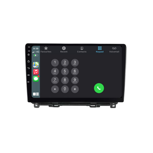 Honda Fit (2021-2023) Plug & Play Head Unit Upgrade Kit: Car Radio with Wireless & Wired Apple CarPlay & Android Auto