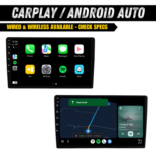 Hyundai Elantra (2014-2016) Plug & Play Head Unit Upgrade Kit: Car Radio with Wireless & Wired Apple CarPlay & Android Auto