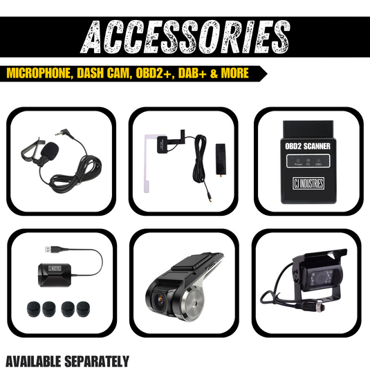 Mazda 6 12.3" HD (2019-2024) Plug & Play Head Unit Upgrade Kit: Car Radio with Wireless & Wired Apple CarPlay & Android Auto