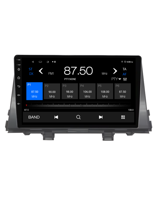 Kia Picanto (2016-2024) Plug & Play Head Unit Upgrade Kit: Car Radio with Wireless & Wired Apple CarPlay & Android Auto