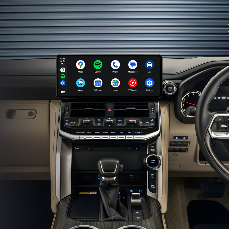 Load image into Gallery viewer, Toyota Landcruiser LC300 300 Series (2021 - 2025) 12.3" HD Plug &amp; Play Head Unit Upgrade Kit: Car Radio with Wireless &amp; Wired Apple CarPlay &amp; Android Auto
