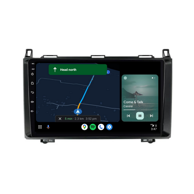 Load image into Gallery viewer, Mercedes Benz W169/W245 Viano Vito W639 Sprinter/B200/W906 Plug &amp; Play Head Unit Upgrade Kit: Car Radio with Wireless &amp; Wired Apple CarPlay &amp; Android Auto
