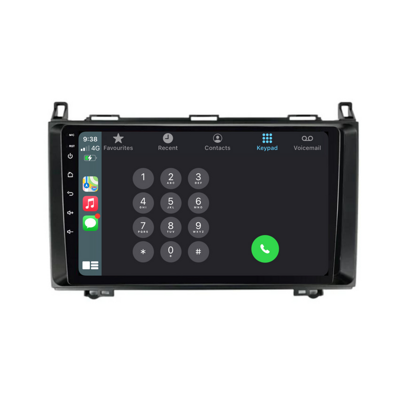 Load image into Gallery viewer, Mercedes Benz W169/W245 Viano Vito W639 Sprinter/B200/W906 Plug &amp; Play Head Unit Upgrade Kit: Car Radio with Wireless &amp; Wired Apple CarPlay &amp; Android Auto
