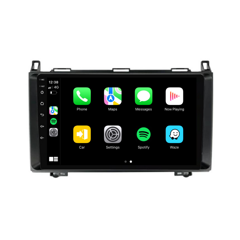 Load image into Gallery viewer, Mercedes Benz W169/W245 Viano Vito W639 Sprinter/B200/W906 Plug &amp; Play Head Unit Upgrade Kit: Car Radio with Wireless &amp; Wired Apple CarPlay &amp; Android Auto
