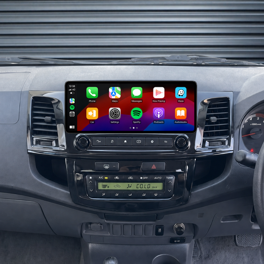 Toyota Hilux N70 Digital & Manual AC (2005-2014) 12.3