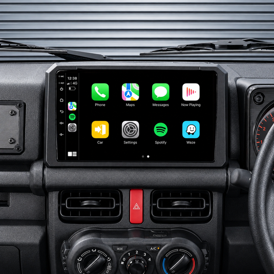 Suzuki Jimny (2015-2024) Plug & Play Head Unit Upgrade Kit: Car Radio with Wireless & Wired Apple CarPlay & Android Auto