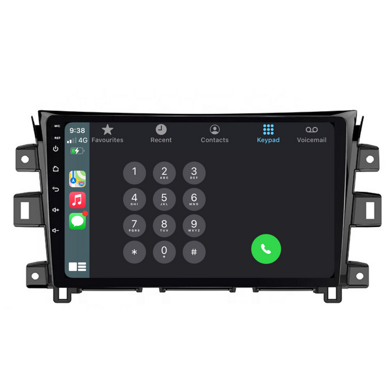 Load image into Gallery viewer, Nissan Navara STX / NP300 (2015-2022) Plug &amp; Play Head Unit Upgrade Kit: Car Radio with Wireless &amp; Wired Apple CarPlay &amp; Android Auto
