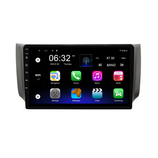 Nissan Sylphy / Sentra (2012-2018) Plug & Play Head Unit Upgrade Kit: Car Radio with Wireless & Wired Apple CarPlay & Android Auto