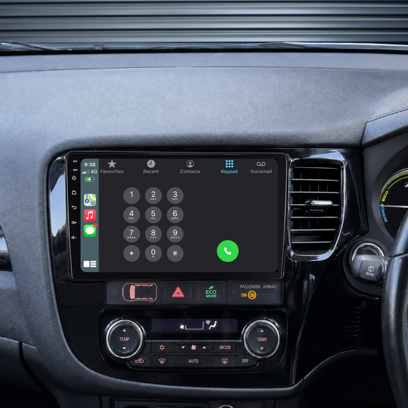 Load image into Gallery viewer, Mitsubishi Outlander (2012-2020) Plug &amp; Play Head Unit Upgrade Kit: Car Radio with Wireless &amp; Wired Apple CarPlay &amp; Android Auto
