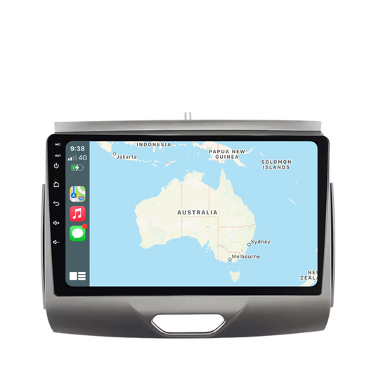 Ford Ranger / Everest (2015-2020) Plug & Play Head Unit Upgrade Kit: Car Radio with Wireless & Wired Apple CarPlay & Android Auto