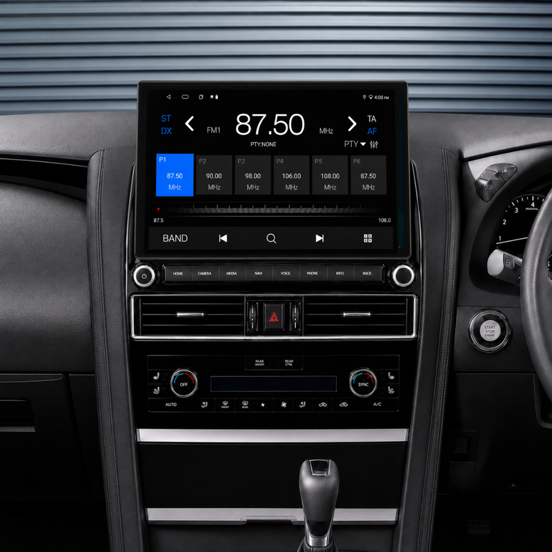 Load image into Gallery viewer, Nissan Patrol Y62 Ti / Ti-L / Warrior (2010 - 2024) 13.1" HD Large Plug &amp; Play Head Unit Upgrade Kit: Car Radio with Wireless &amp; Wired Apple CarPlay &amp; Android Auto
