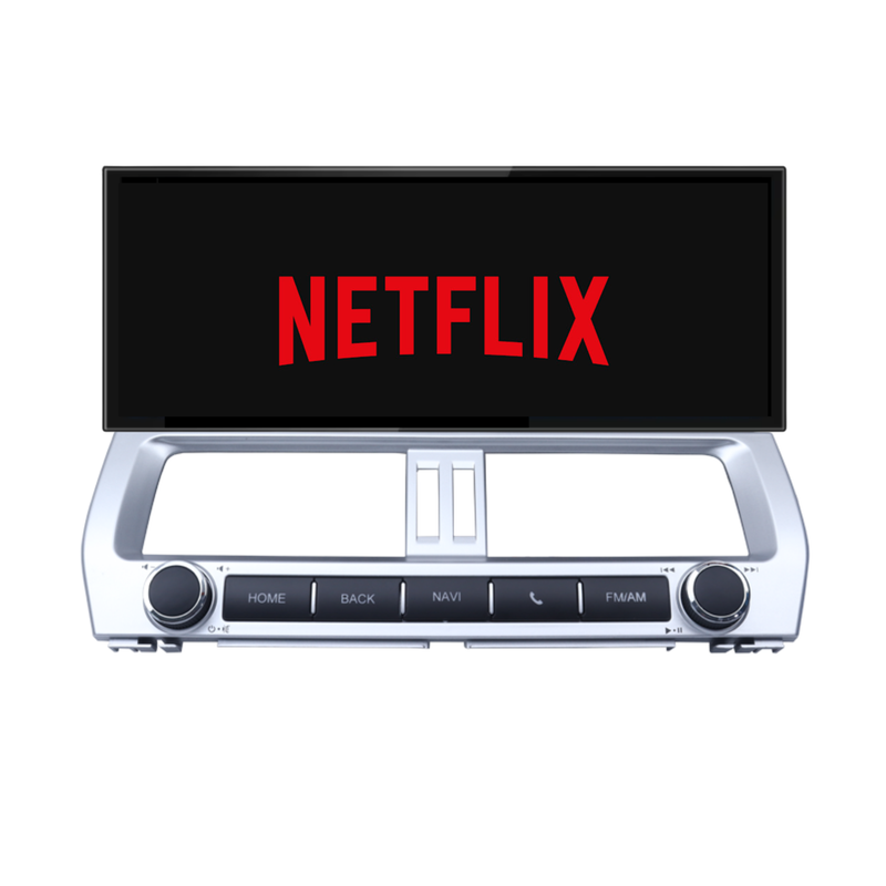 Load image into Gallery viewer, Toyota Prado (2018-2024) 12.3" HD Plug &amp; Play Head Unit Upgrade Kit: Car Radio with Wireless &amp; Wired Apple CarPlay &amp; Android Auto
