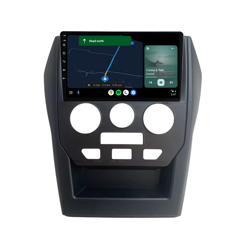 Load image into Gallery viewer, Mahindra Pik-Up / Scorpio (2015-2022) Manual AC Plug &amp; Play Head Unit Upgrade Kit: Car Radio with Wireless &amp; Wired Apple CarPlay &amp; Android Auto
