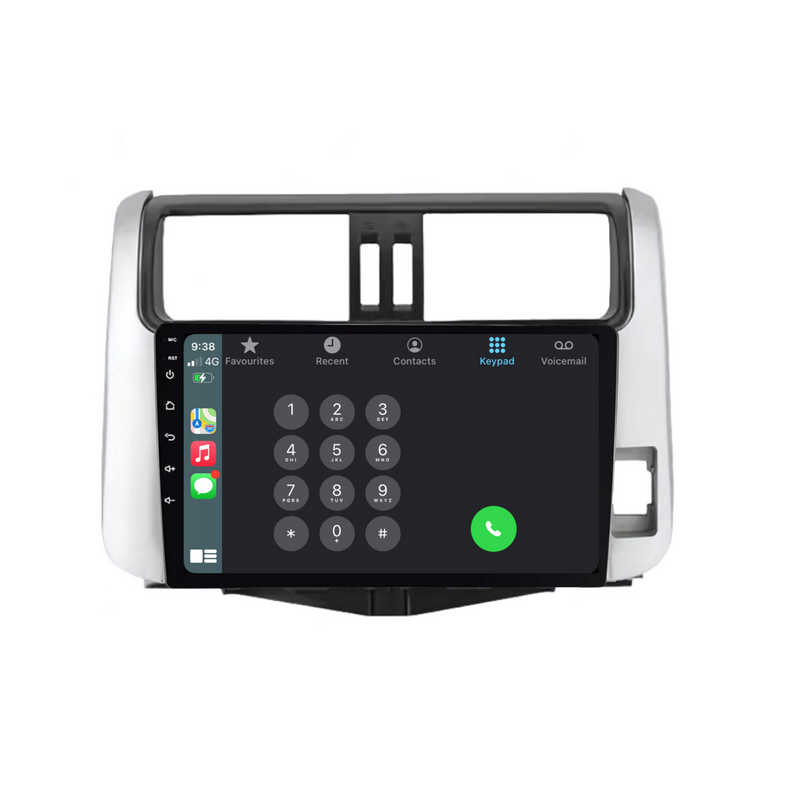 Load image into Gallery viewer, Toyota Prado (2010-2013) Plug &amp; Play Head Unit Upgrade Kit: Car Radio with Wireless &amp; Wired Apple CarPlay &amp; Android Auto
