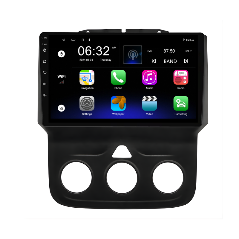 Load image into Gallery viewer, Dodge RAM 1500/5500 (2013-2019) Plug &amp; Play Head Unit Upgrade Kit: Car Radio with Wireless &amp; Wired Apple CarPlay &amp; Android Auto

