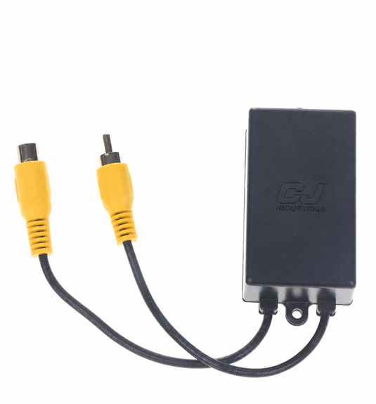 RCA Video Signal Filter for Reverse Cameras - Eliminate Reverse Camera Inteference