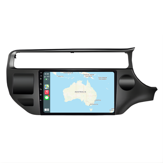 Kia Rio (2012-2016) Plug & Play Head Unit Upgrade Kit: Car Radio with Wireless & Wired Apple CarPlay & Android Auto