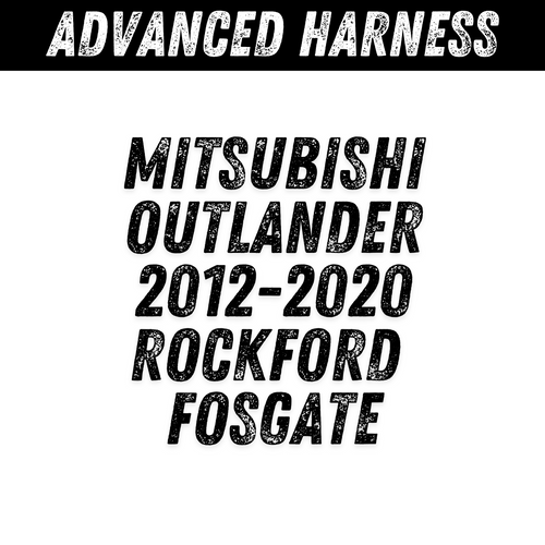 Mitsubishi Outlander (2012-2020) Rockford Fosgate Harness