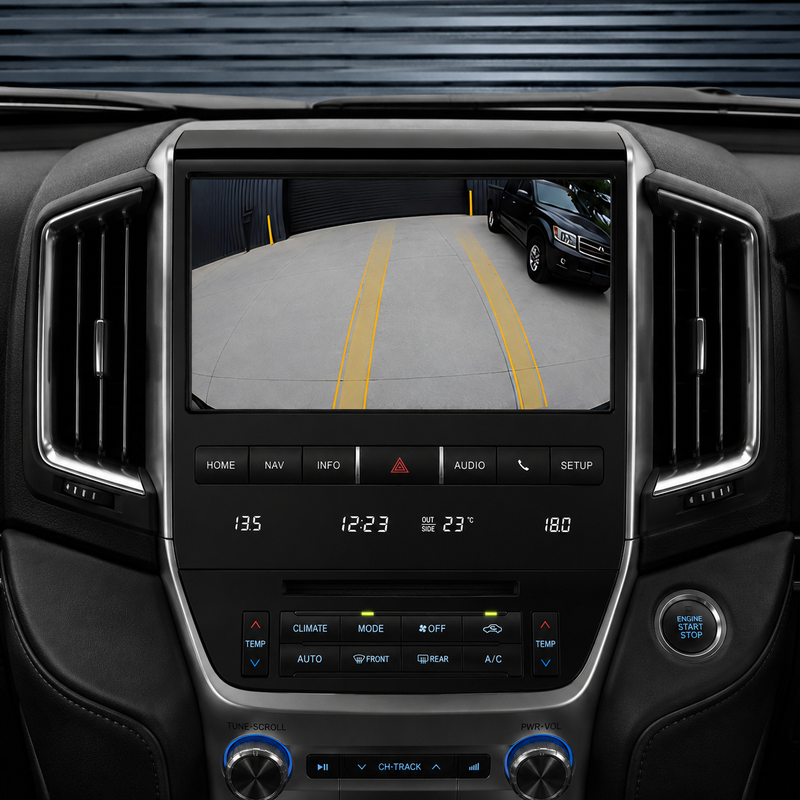 Load image into Gallery viewer, Toyota Landcruiser 200 Series VX &amp; Sahara (2016-2021) Plug &amp; Play Head Unit Upgrade Kit: Car Radio with Wireless &amp; Wired Apple CarPlay &amp; Android Auto
