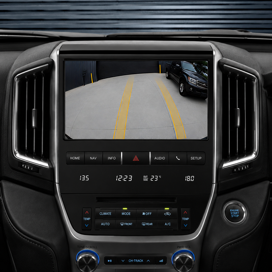 Toyota Landcruiser 200 Series VX & Sahara (2016-2021) Plug & Play Head Unit Upgrade Kit: Car Radio with Wireless & Wired Apple CarPlay & Android Auto