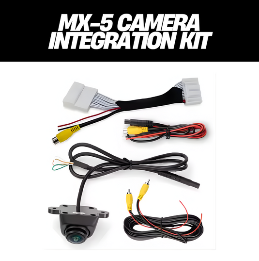 Mazda MX-5 ND (2015-2022) Aftermarket Reverse Camera Kit (Works on Factory Head Unit)