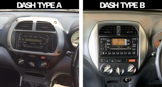 Toyota RAV4 (2001-2006) Plug & Play Head Unit Upgrade Kit: Car Radio with Wireless & Wired Apple CarPlay & Android Auto