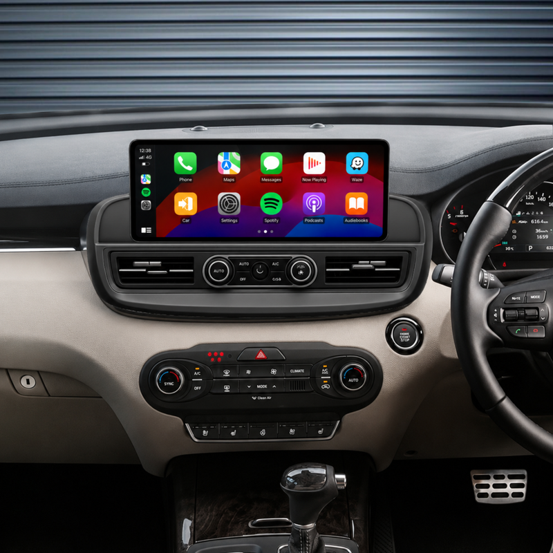 Load image into Gallery viewer, Kia Sorento (2015-2018) 12.3" HD Large Screen (2014-2018) Plug &amp; Play Head Unit Upgrade Kit: Car Radio with Wireless &amp; Wired Apple CarPlay &amp; Android Auto
