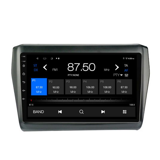 Suzuki Swift (2017-2023) Plug & Play Head Unit Upgrade Kit: Car Radio with Wireless & Wired Apple CarPlay & Android Auto