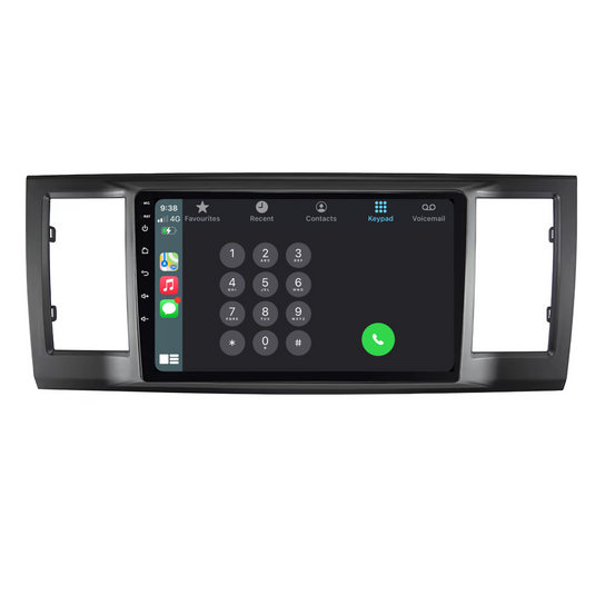 Volkswagen T6/Transporter/Multivan (2015-2019) Plug & Play Head Unit Upgrade Kit: Car Radio with Wireless & Wired Apple CarPlay & Android Auto