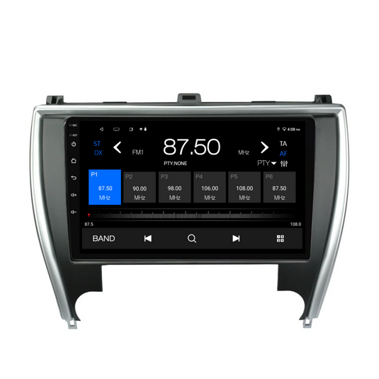 Toyota Camry SA/MEA (2015-2017) Plug & Play Head Unit Upgrade Kit: Car Radio with Wireless & Wired Apple CarPlay & Android Auto
