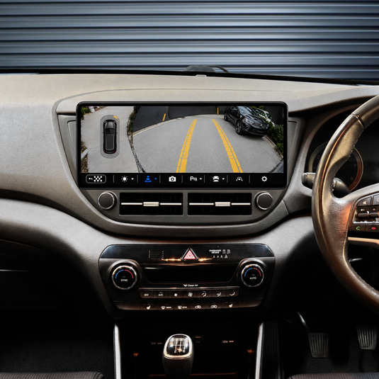 Hyundai Tucson / IX35 (2015-2018) 12.3" HD Large Screen (2014-2018) Plug & Play Head Unit Upgrade Kit: Car Radio with Wireless & Wired Apple CarPlay & Android Auto