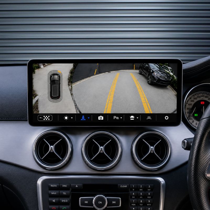 Load image into Gallery viewer, Mercedes Benz A-Class W176 (2012-2018) 12.3" HD Large Premium Plug &amp; Play Head Unit Upgrade Kit: Car Radio with Wireless &amp; Wired Apple CarPlay &amp; Android Auto
