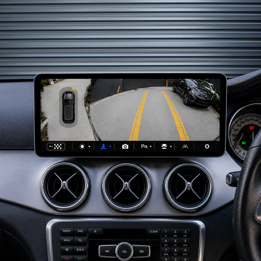 Mercedes Benz A-Class W176 (2012-2018) 12.3" HD Large Premium Plug & Play Head Unit Upgrade Kit: Car Radio with Wireless & Wired Apple CarPlay & Android Auto