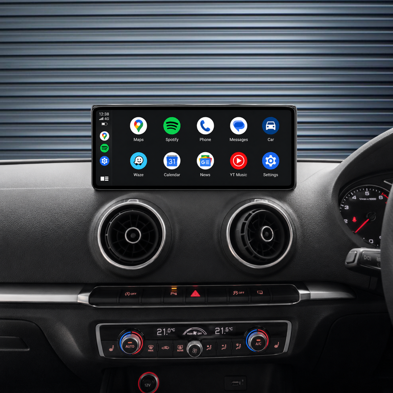 Load image into Gallery viewer, Audi A3 (2013-2019) Plug &amp; Play Head Unit Upgrade Kit: Car Radio with Wireless &amp; Wired Apple CarPlay &amp; Android Auto
