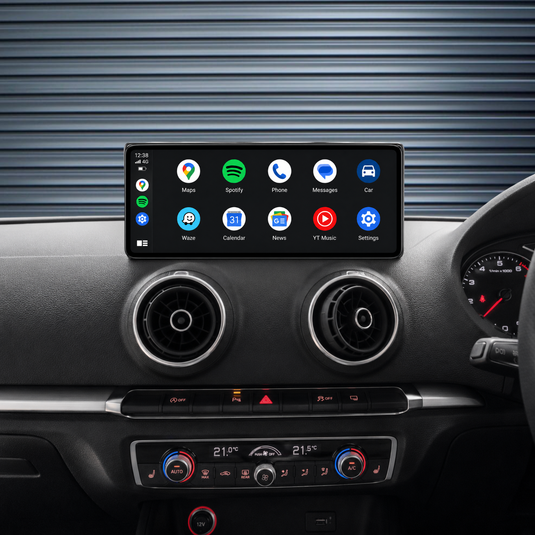 Audi A3 (2013-2019) Plug & Play Head Unit Upgrade Kit: Car Radio with Wireless & Wired Apple CarPlay & Android Auto