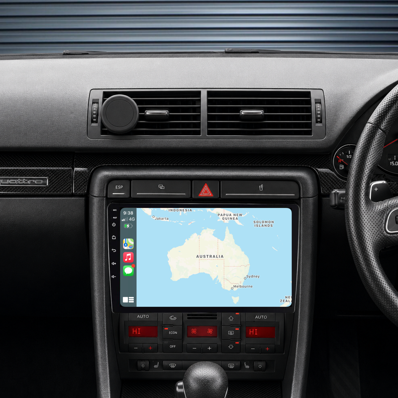 Load image into Gallery viewer, Audi A4 B6 B7 (2001-2008) Plug &amp; Play Head Unit Upgrade Kit: Car Radio with Wireless &amp; Wired Apple CarPlay &amp; Android Auto
