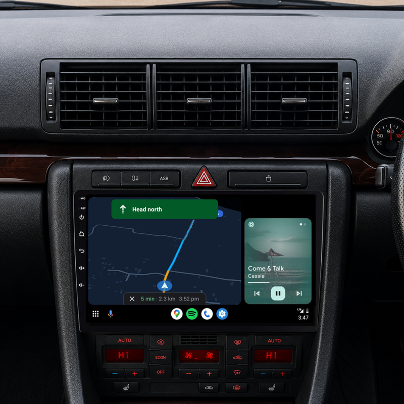 Load image into Gallery viewer, Audi A6 C5 (1997-2004) Plug &amp; Play Head Unit Upgrade Kit: Car Radio with Wireless &amp; Wired Apple CarPlay &amp; Android Auto
